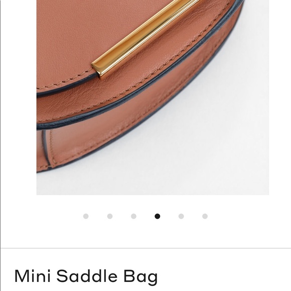 NEW 💝 CUYANA Mini Saddle Bag Caramel - Picture 12 of 16